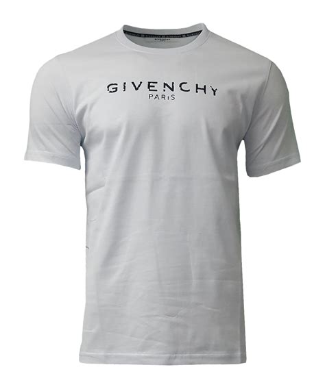 white givenchy paris t shirt|givenchy paris t shirt men.